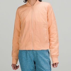Lululemon non stop bomber jacket